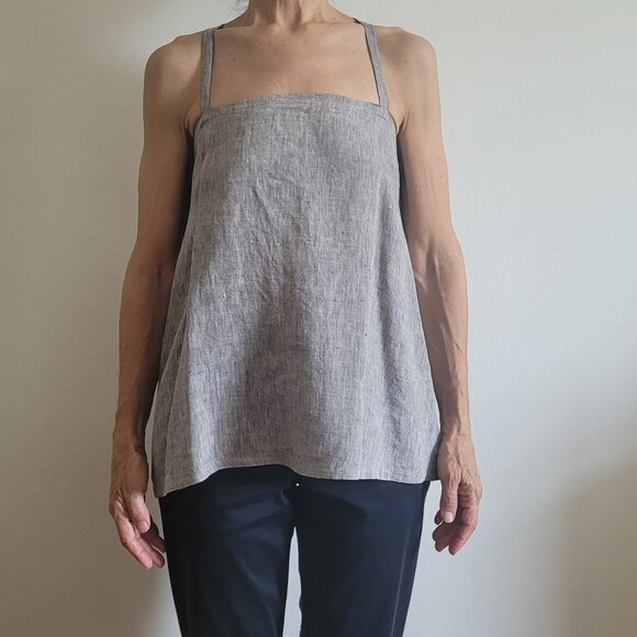 Pip Squeak Chapeau Linen Summer Top - Picture 2 of 7